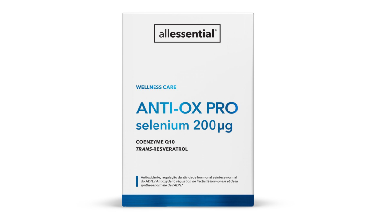 Anti-ox PRO Selenium 200ug - allessential - Hssolutions pro